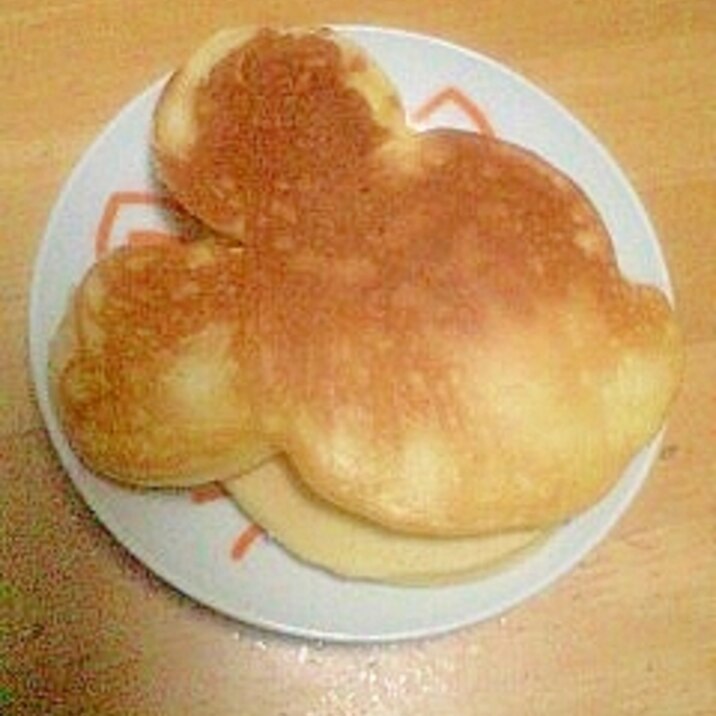 ミッキーホットケーキ レシピ 作り方 By たまま 楽天レシピ